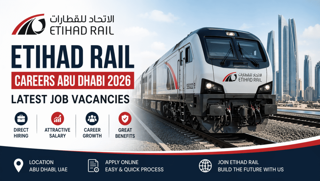 Etihad Rail Careers Abu Dhabi 2026