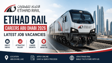 Etihad Rail Careers Abu Dhabi 2026
