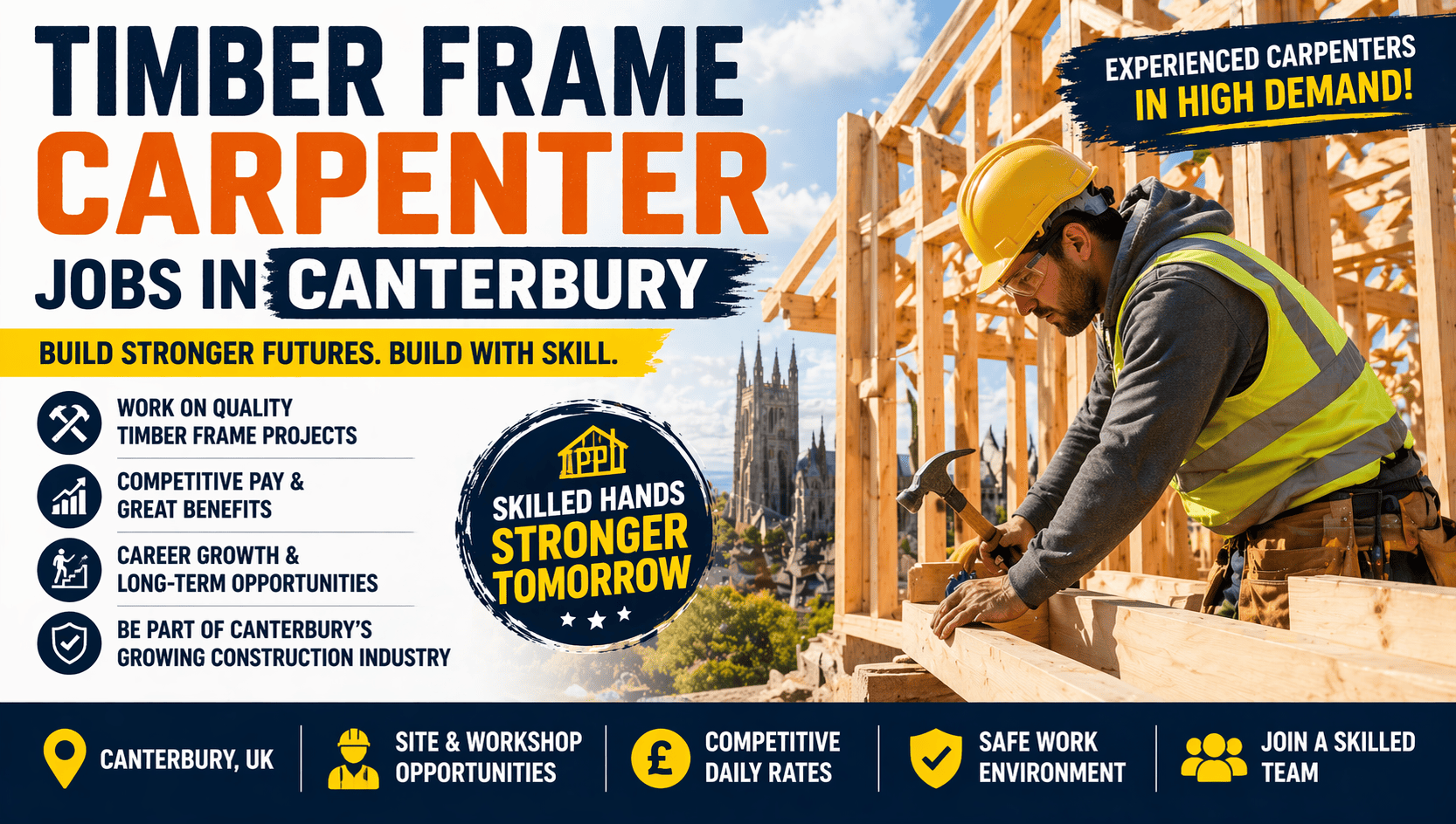 Timber Frame Carpenter Jobs in Canterbury: High-Paying Opportunity You Might Regret Missing