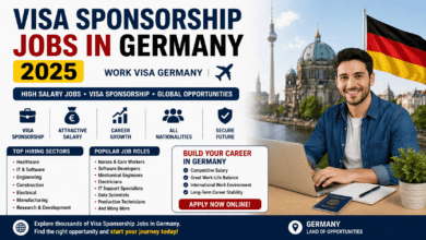 Visa Sponsorship Jobs in Germany 2026: Amazing High-Paying Work Visa Opportunities